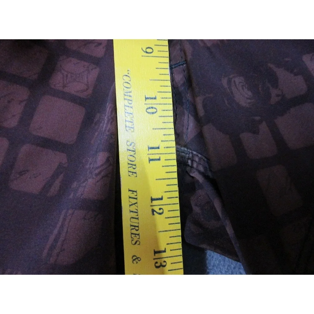 Tapout Shorts Mens Large Brown Check UFC MMA Board Drawstring Jiu Jitsu Y2K
